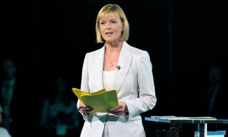 Why Is Julie Etchingham Red? The Story Explained