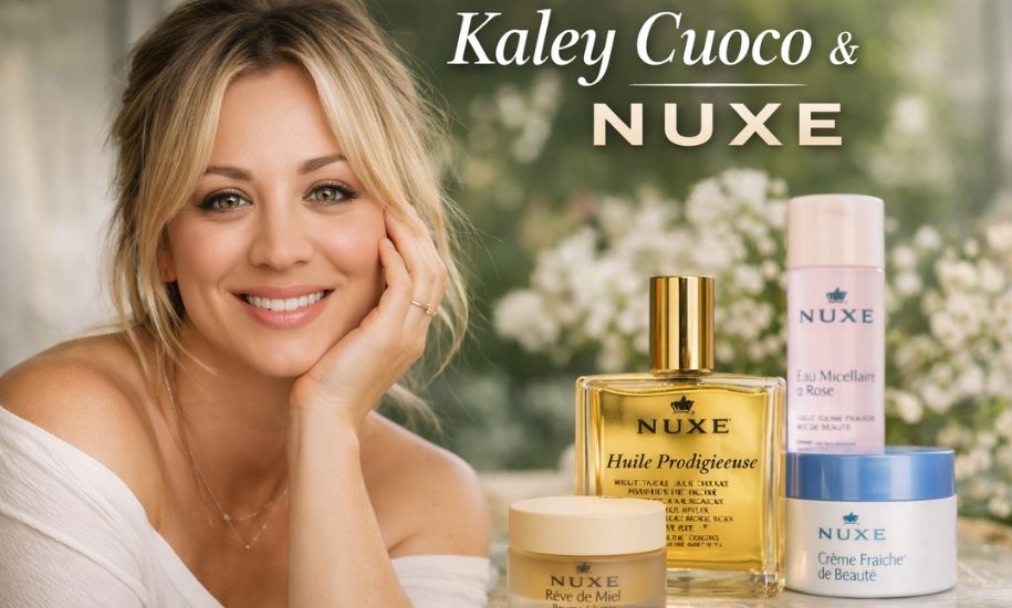 kaley cuoco nuxe