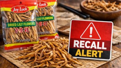 joy luck dried lily flowers recall