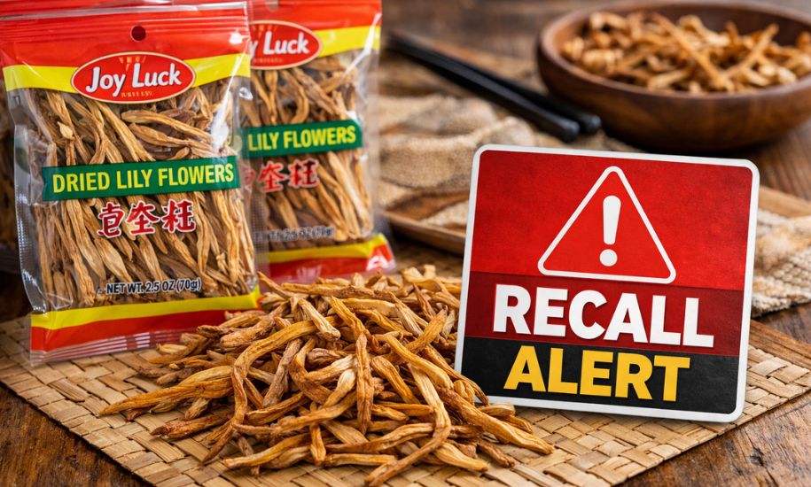 joy luck dried lily flowers recall