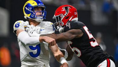 los angeles rams vs atlanta falcons match player stats