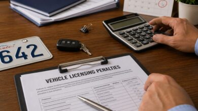 byron thomas williams vehicle licensing penalties