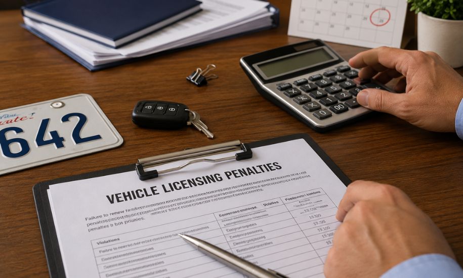 byron thomas williams vehicle licensing penalties