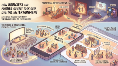 How Browsers and Phones Quietly Took Over Digital Entertainment