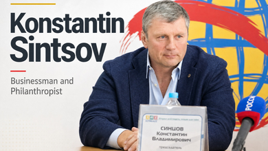 Konstantin Sintsov, investor, businessman, and philanthropist