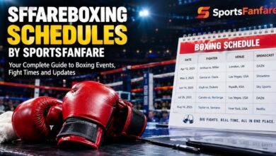 sffareboxing schedules by sportsfanfare