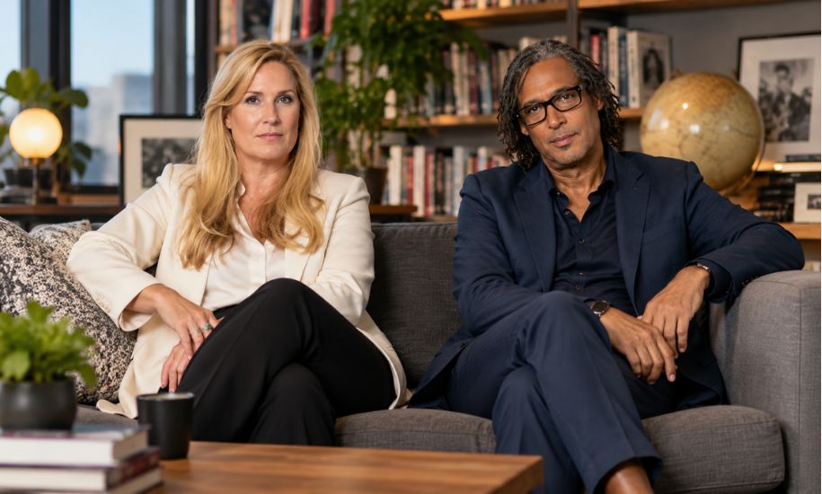 david olusoga wife